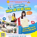 THÔNG BÁO NHẬN HỒ SƠ BỔ SUNG – ĐẠI VIỆT CẦN THƠ