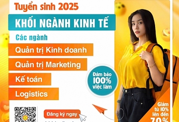 TRƯỜNG ĐẠI VIỆT TUYỂN SINH KHỐI NGÀNH KINH TẾ NĂM 2025