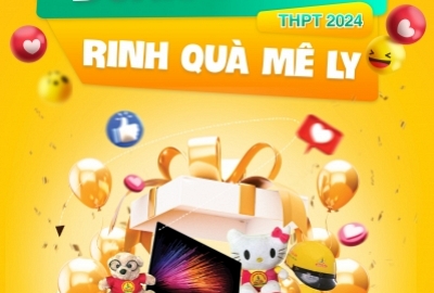 MINI GAME : ĐOÁN ĐỀ THI RINH QUÀ MÊ LY (Thời gian bắt đầu từ 21/6/2024- đến hết ngày 26/6/2024)