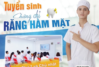 ĐẠI VIỆT CẦN THƠ THÔNG BÁO TUYỂN SINH CHỨNG CHỈ RĂNG HÀM MẶT