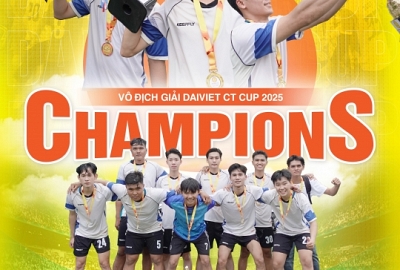 KHÉP LẠI DAIVIET CT CUP 2025 – MÙA GIẢI BÙNG NỔ CẢM XÚC