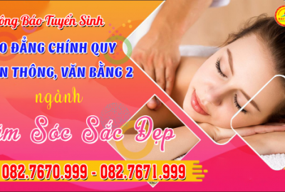 ĐẠI VIỆT CẦN THƠ THÔNG BÁO TUYỂN SINH HỆ CAO ĐẲNG CHÍNH QUY, LIÊN THÔNG, VĂN BẰNG 2 NGÀNH CHĂM SÓC SẮC ĐẸP