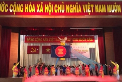HS TC Đại Việt TP HCM tham gia Hội thi tìm hiểu Asean cấp Thành phố