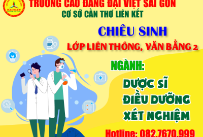 Học liên thông, văn bằng 2- Chìa khóa giúp bạn thành công tại trường Cao đẳng Đại Việt Sài Gòn cơ sở Cần Thơ liên kết