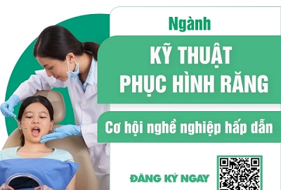 NGÀNH KỸ THUẬT PHỤC HÌNH RĂNG - CƠ HỘI NGHỀ NGHIỆP HẤP DẪN
