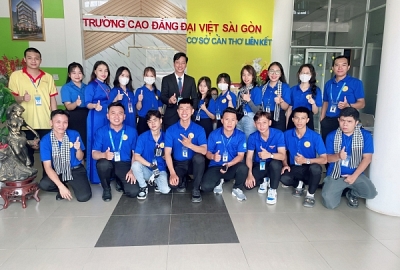 TRƯỜNG CAO ĐẲNG ĐẠI VIỆT SÀI GÒN CƠ SỞ CẦN THƠ PHỐI HỢP CÙNG TRƯỜNG CAO ĐẲNG ĐẠI VIỆT SÀI GÒN RA QUÂN CHIẾN DỊCH MÙA HÈ XANH NĂM 2023