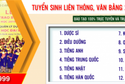 THÔNG BÁO TUYỂN SINH