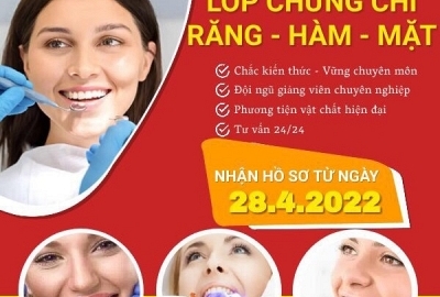 TRƯỜNG CAO ĐẲNG ĐẠI VIỆT SÀI GÒN CƠ SỞ CẦN THƠ LIÊN KẾT TUYỂN SINH CHỨNG CHỈ RĂNG-HÀM-MẶT.