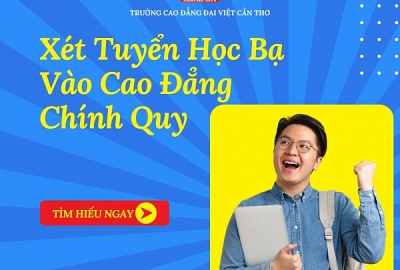 XÉT TUYỂN HỌC BẠ VÀO CAO ĐẲNG CHÍNH QUY