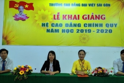 LỄ KHAI GIẢNG CAO ĐẲNG CHÍNH QUY  NĂM HỌC 2019–2020 – ĐỢT 1