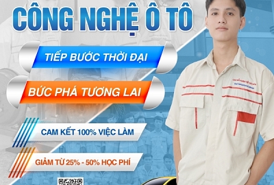 CÔNG NGHỆ Ô TÔ  - TIẾP BƯỚC THỜI ĐẠI BỨC PHÁ TƯƠNG LAI