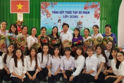 Tổng kết thực tập tốt nghiệp  sinh viên chuyên ngành Giáo dục Mầm non lớp 2CSM1  niên khóa 2016 – 2019