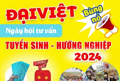 NHẬN QUÀ NGAY TẠI GIAN TUYỂN SINH TƯ VẤN HƯỚNG NGHIỆP CỦA ĐẠI VIỆT CẦN THƠ