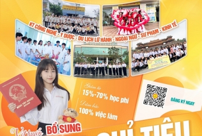 ĐẠI VIỆT CẦN THƠ – XÉT TUYỂN BỔ SUNG 100 CHỈ TIÊU NĂM 2025