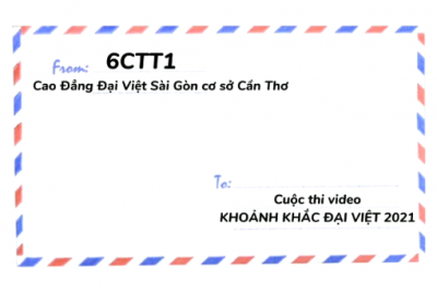 Bài dự thi số 06: Lớp 6CTT1 - Khoa Ngoại Ngữ