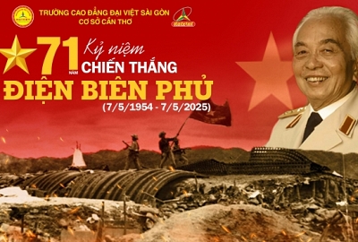 ĐẠI VIỆT CẦN THƠ CHÀO MỪNG 71 NĂM CHIẾN THẮNG ĐIỆN BIÊN PHỦ (07/5/1954 – 07/5/2025)