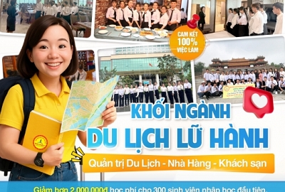 ĐẠI VIỆT CẦN THƠ THÔNG BÁO TUYỂN SINH KHỐI NGÀNH DU LỊCH – LỮ HÀNH