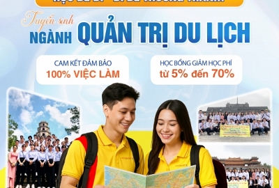 TUYỂN SINH NGÀNH QUẢN TRỊ DU LỊCH