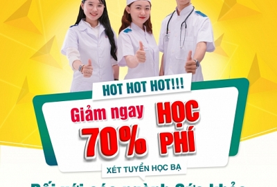 GIẢM NGAY 70% HỌC PHÍ 2024