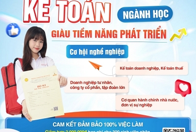 KẾ TOÁN – NGÀNH HỌC GIÀU TIỀM NĂNG PHÁT TRIỂN