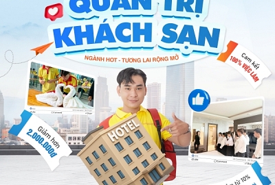 ĐẠI VIỆT CẦN THƠ THÔNG BÁO TUYỂN SINH NGÀNH QUẢN TRỊ KHÁCH SẠN