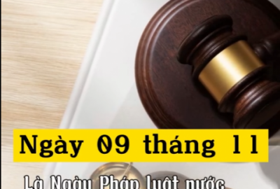 Ý nghĩa của ngày Pháp Luật Việt Nam 09/11