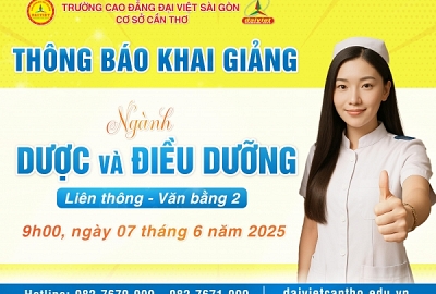 THÔNG BÁO KHAI GIẢNG