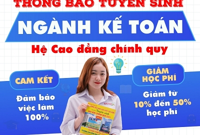 TRƯỜNG CAO ĐẲNG ĐẠI VIỆT SÀI GÒN CƠ SỞ CẦN THƠ THÔNG BÁO TUYỂN SINH NGÀNH KẾ TOÁN HỆ CAO ĐẲNG CHÍNH QUY