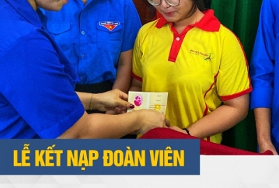 LỄ KẾT NẠP ĐOÀN VIÊN NĂM 2024