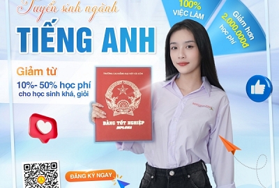 ĐẠI VIỆT CẦN THƠ THÔNG BÁO TUYỂN SINH NGÀNH TIẾNG ANH NĂM 2025