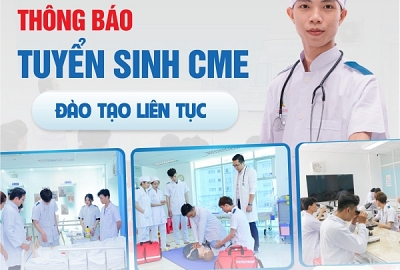 THÔNG BÁO TUYỂN SINH CME – ĐÀO TẠO LIÊN TỤC