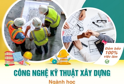 CÔNG NGHỆ KỸ THUẬT XÂY DỰNG – NGÀNH HỌC HIỆN THỰC HÓA CÁC Ý TƯỞNG