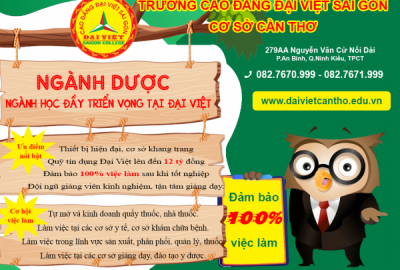 NGÀNH DƯỢC - NGÀNH HỌC ĐẦY TRIỂN VỌNG TẠI ĐẠI VIỆT