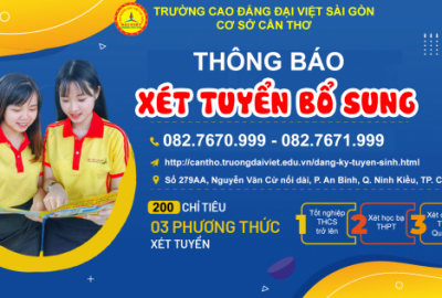 ĐẠI HỌC KHÔNG PHẢI LÀ CON ĐƯỜNG DUY NHẤT DẪN ĐẾN THÀNH CÔNG, HỌC CAO ĐẲNG TẠI ĐẠI VIỆT CẦN THƠ RA TRƯỜNG CÓ NGAY VIỆC LÀM