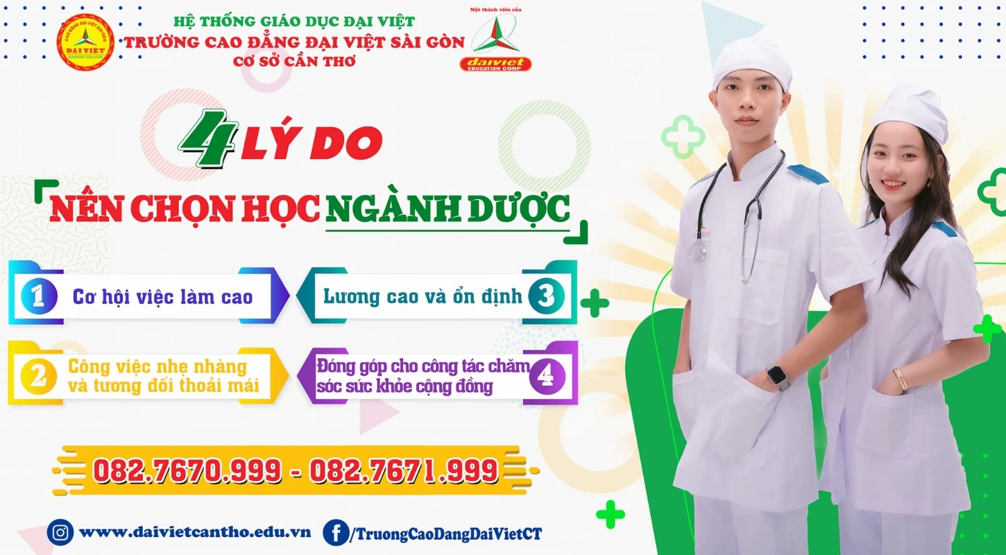 4 Lý Do Nên Chọn Học Ngành Dược