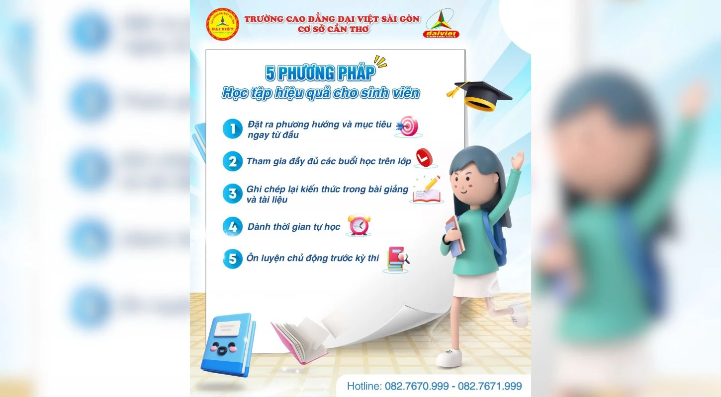 5 Phương Pháp Học Tập Hiệu Quả Cho Các Bạn Sinh Viên