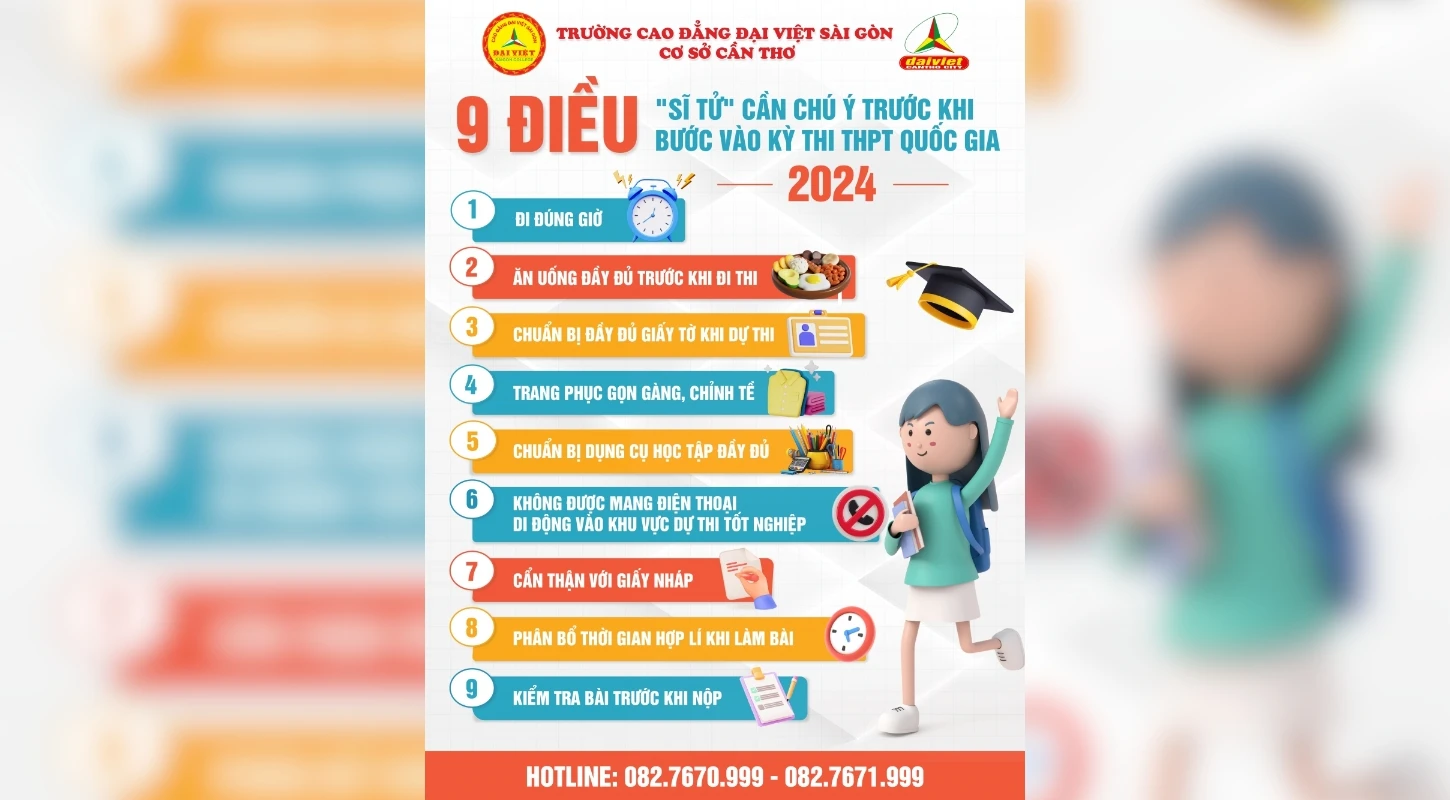 9 Điều Sĩ Tử Nên Chú Ý Khi Tham Gia Kì Thi Thpt Quốc Gia