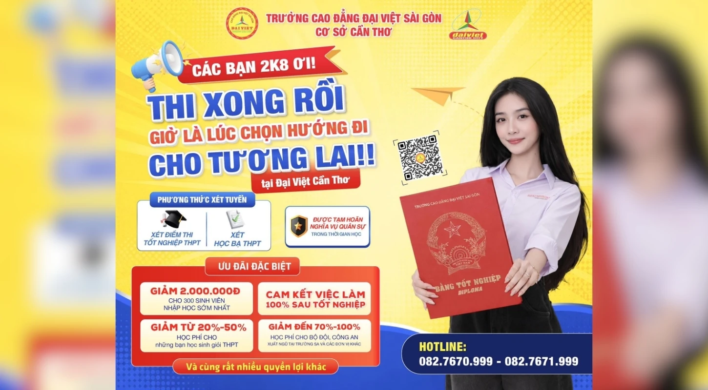 Các Bạn 2K8 Ơi, Thi Xong Rồi – Giờ Là Lúc Chọn Hướng Đi Cho Tương Lai!