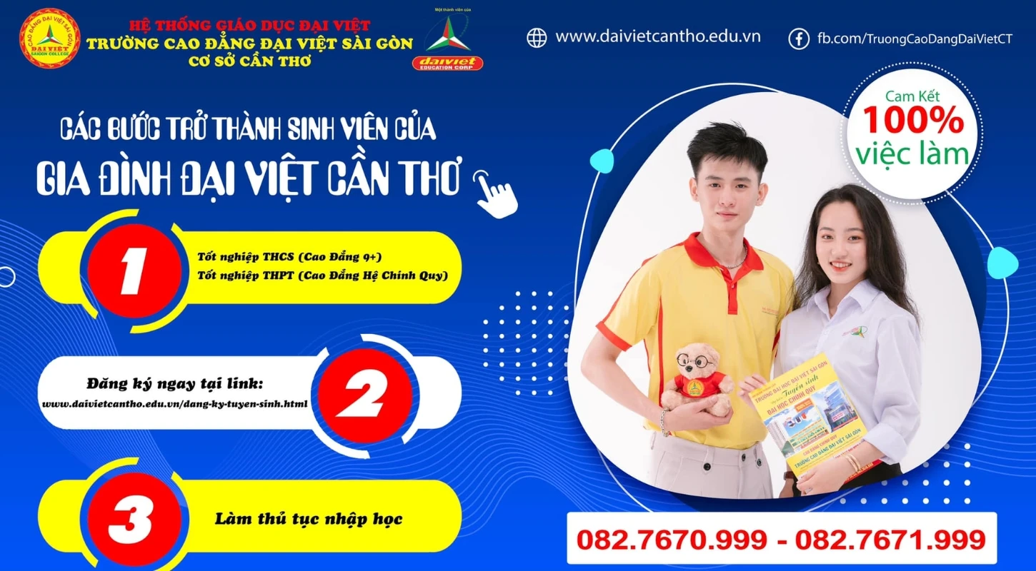 Các Bước Trở Thành Sinh Viên Của Gia Đình Đại Việt Tp Cần Thơ