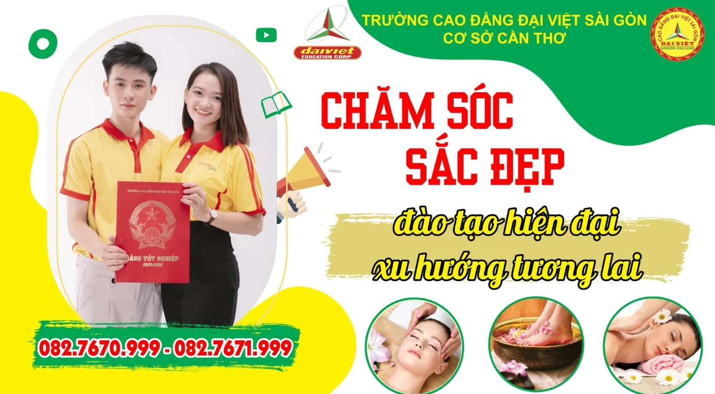 Chăm Sóc Sắc Đẹp - Đào Tạo Hiện Đại - Xu Hướng Tương Lai