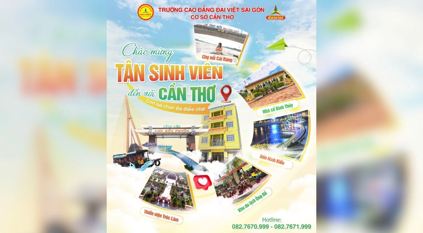 Chào Mừng Các Tân Sinh Viên Đến Với Cần Thơ – Thành Phố Miền Tây Mộng Mơ