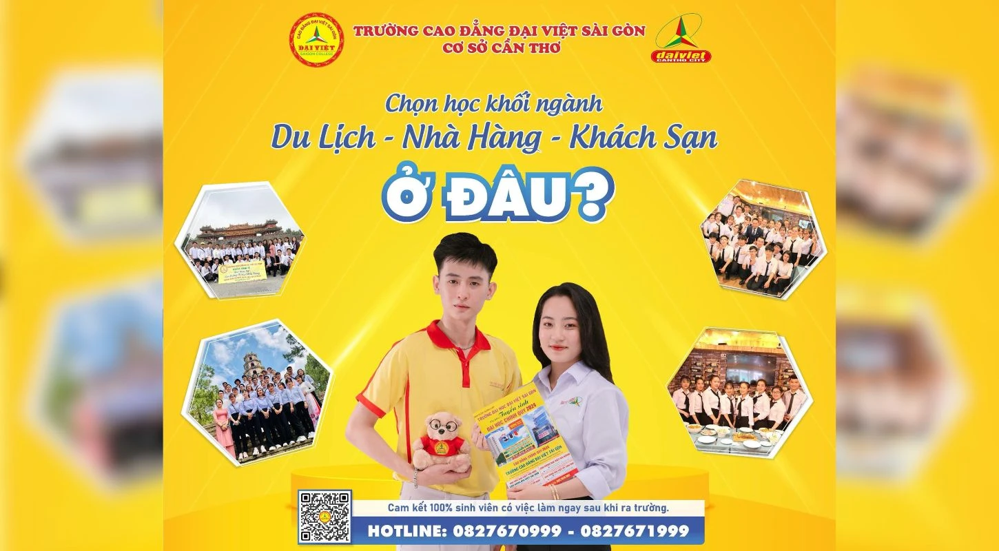Chọn Học Khối Ngành Du Lịch, Nhà Hàng, Khách Sạn Ở Đâu ?