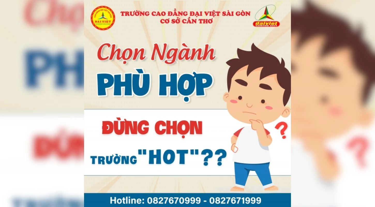 Chọn Ngành Phù Hợp, Đừng Chọn Trường Hot