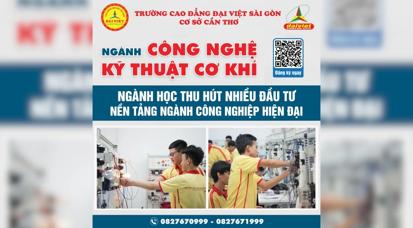 Công Nghệ Kĩ Thuật Cơ Khí - Ngành Học Thu Hút Nhiều Đầu Tư - Nền Tảng Ngành Công Nghiệp Hiện Đại