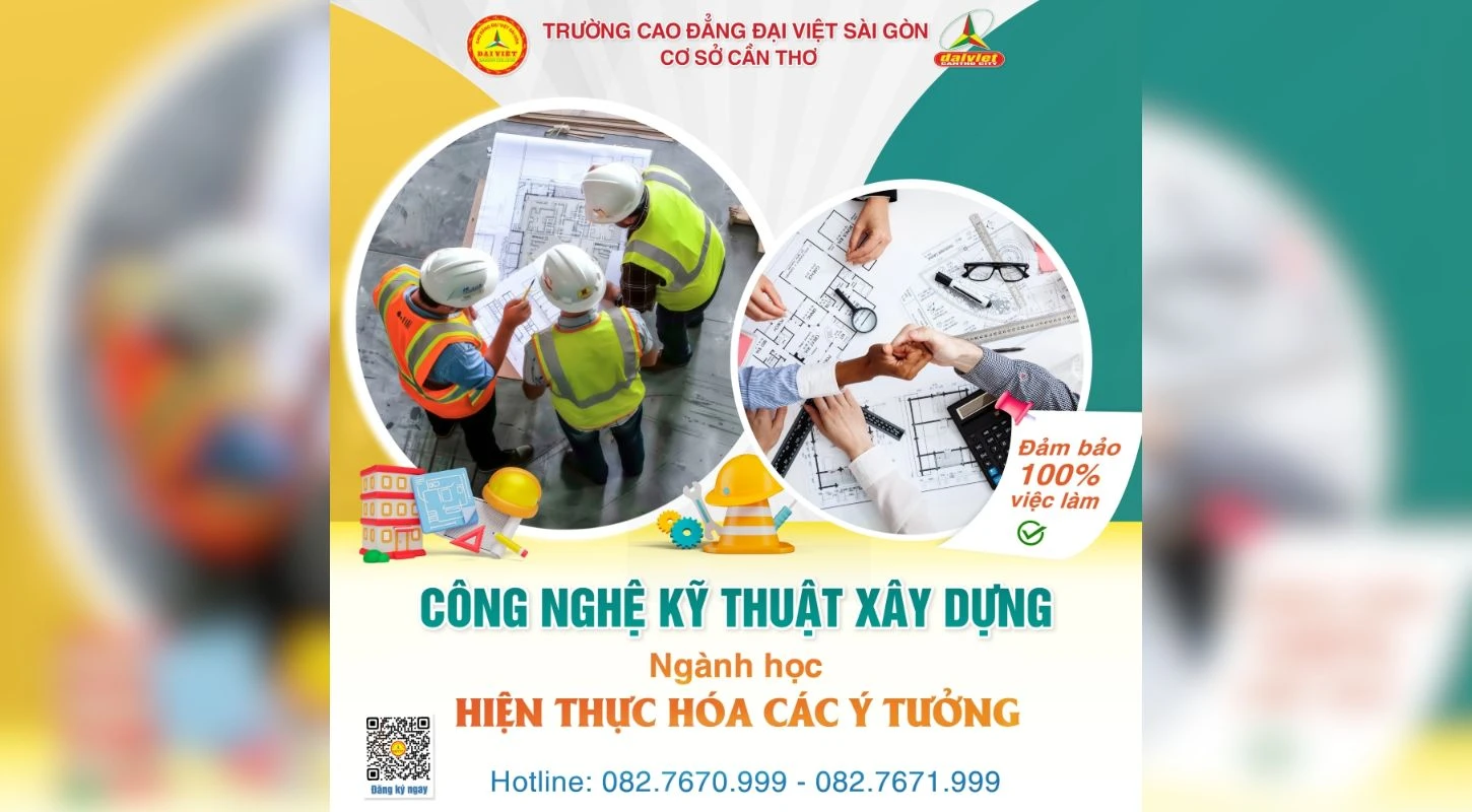 Công Nghệ Kỹ Thuật Xây Dựng – Ngành Học Hiện Thực Hóa Các Ý Tưởng