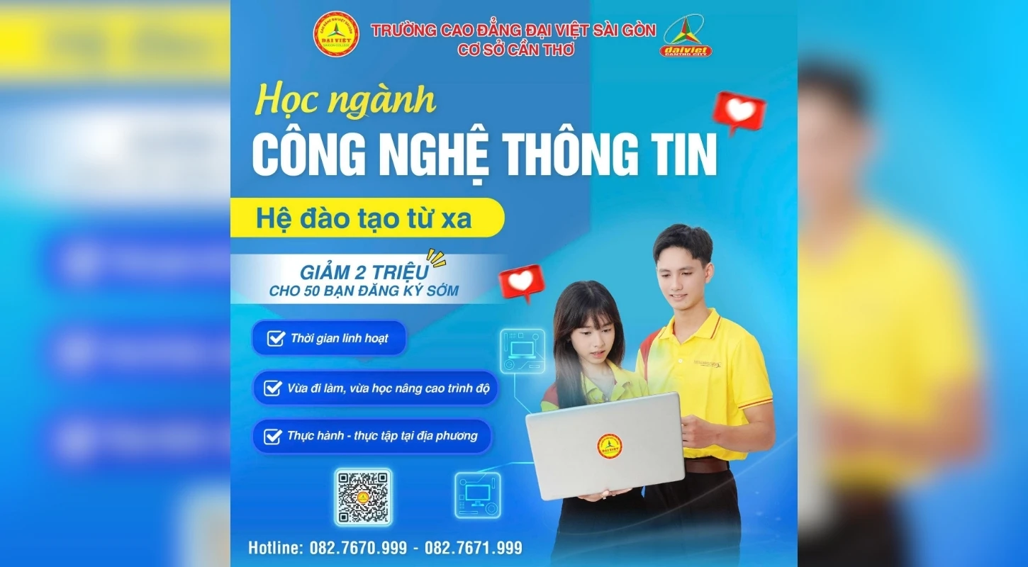 CÔNG NGHỆ THÔNG TIN HỆ ĐÀO TẠO TỪ XA – HỌC LINH HOẠT, BẮT KỊP XU HƯỚNG THỜI ĐẠI