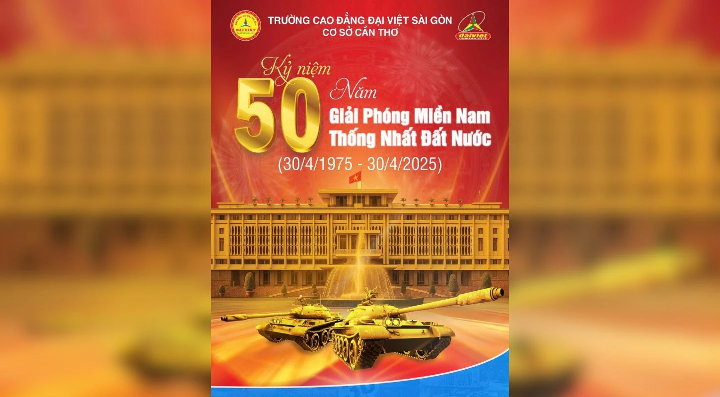 Đại Việt Tp Cần Thơ Chào Mừng Kỷ Niệm 50 Năm Ngày Giải Phóng Miền Nam (30/4/1975 – 30/4/2025)