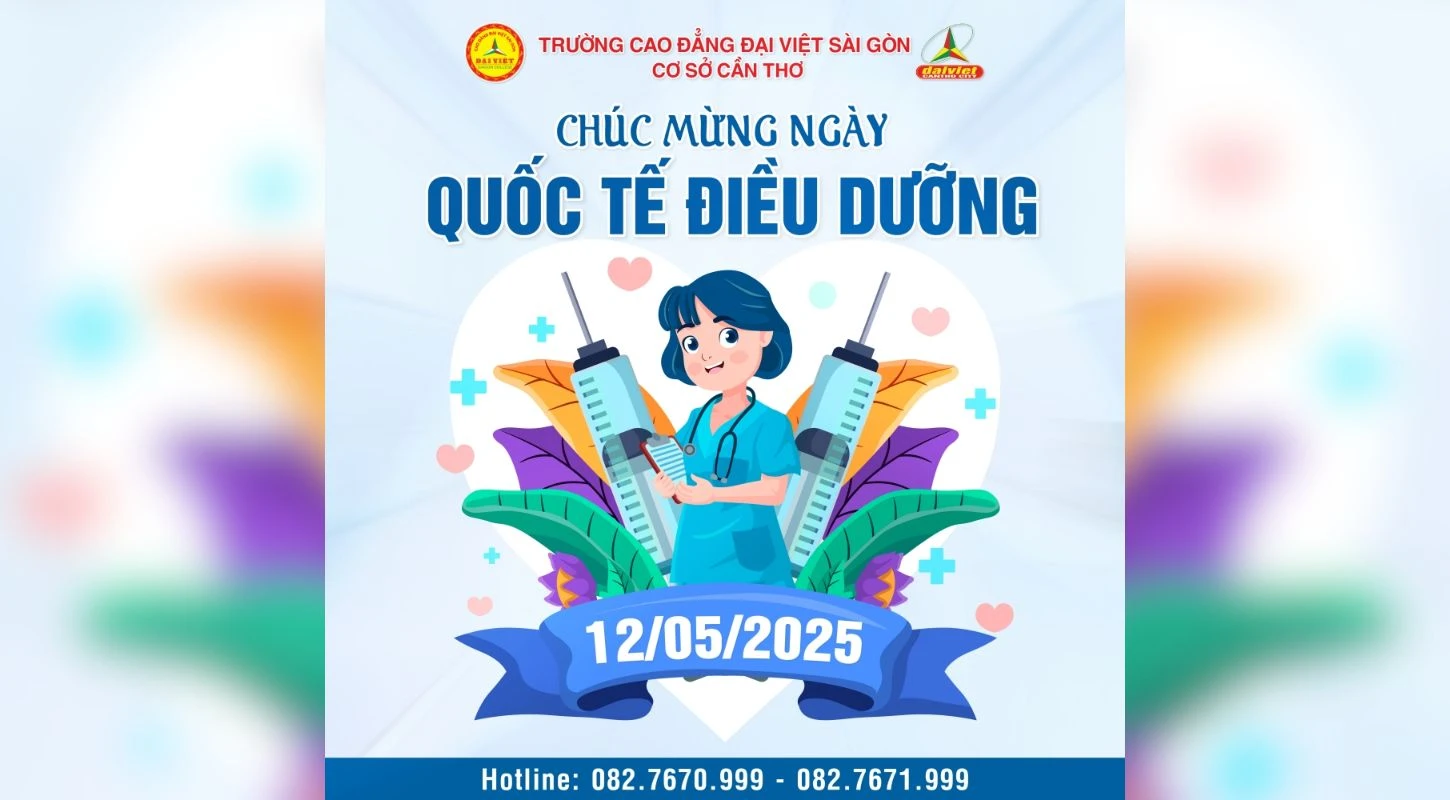 Đại Việt Tp Cần Thơ Chào Mừng Ngày Quốc Tế Điều Dưỡng (12/5/1965 - 12/5/2025)