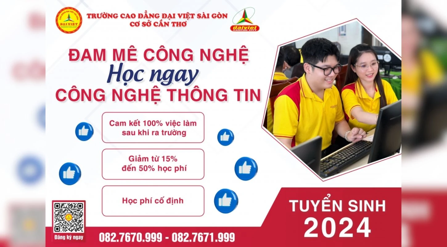 Đam Mê Công Nghệ - Học Ngay Công Nghệ Thông Tin - Nhận Ngay Học Bổng