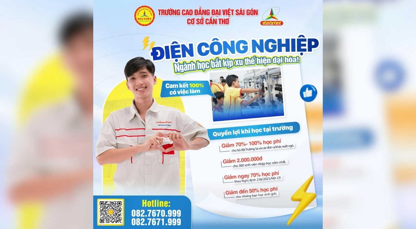 ĐIỆN CÔNG NGHIỆP – NGÀNH HỌC BẮT KỊP XU THẾ HIỆN ĐẠI HÓA!